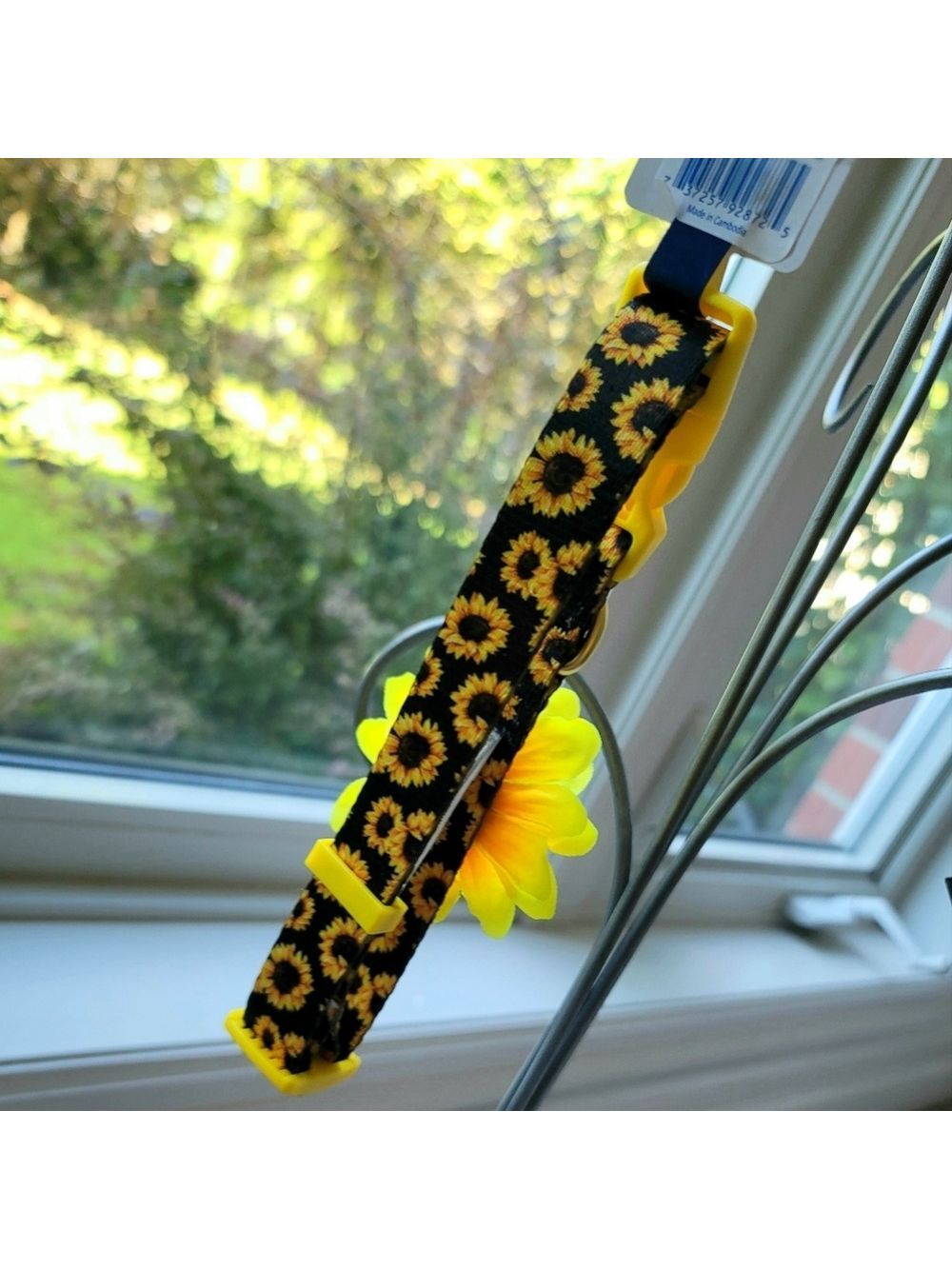 NWT Top Paw Nylon 'Sunflower' Collar for Dogs Size Medium